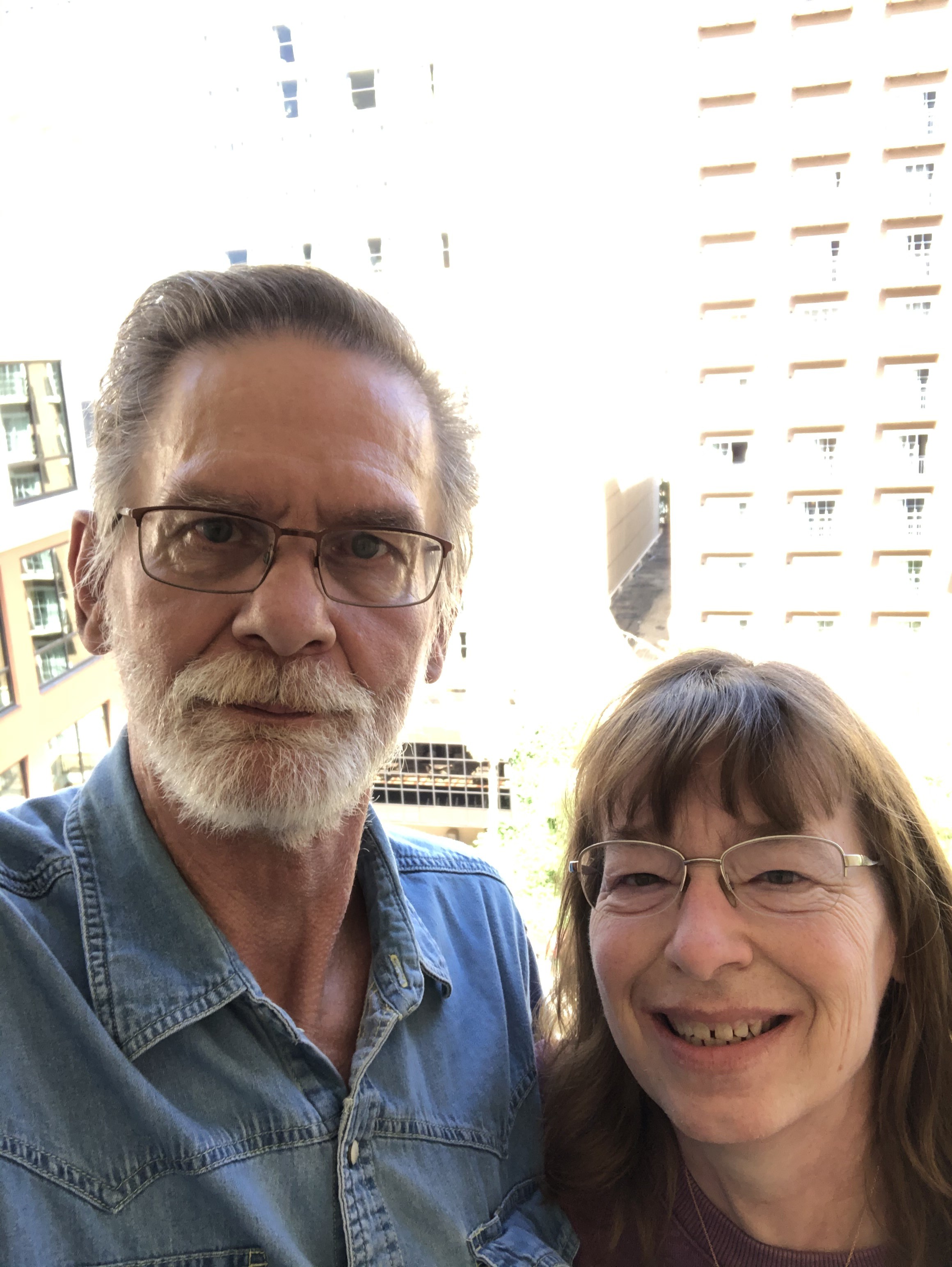 From our hotel balcony