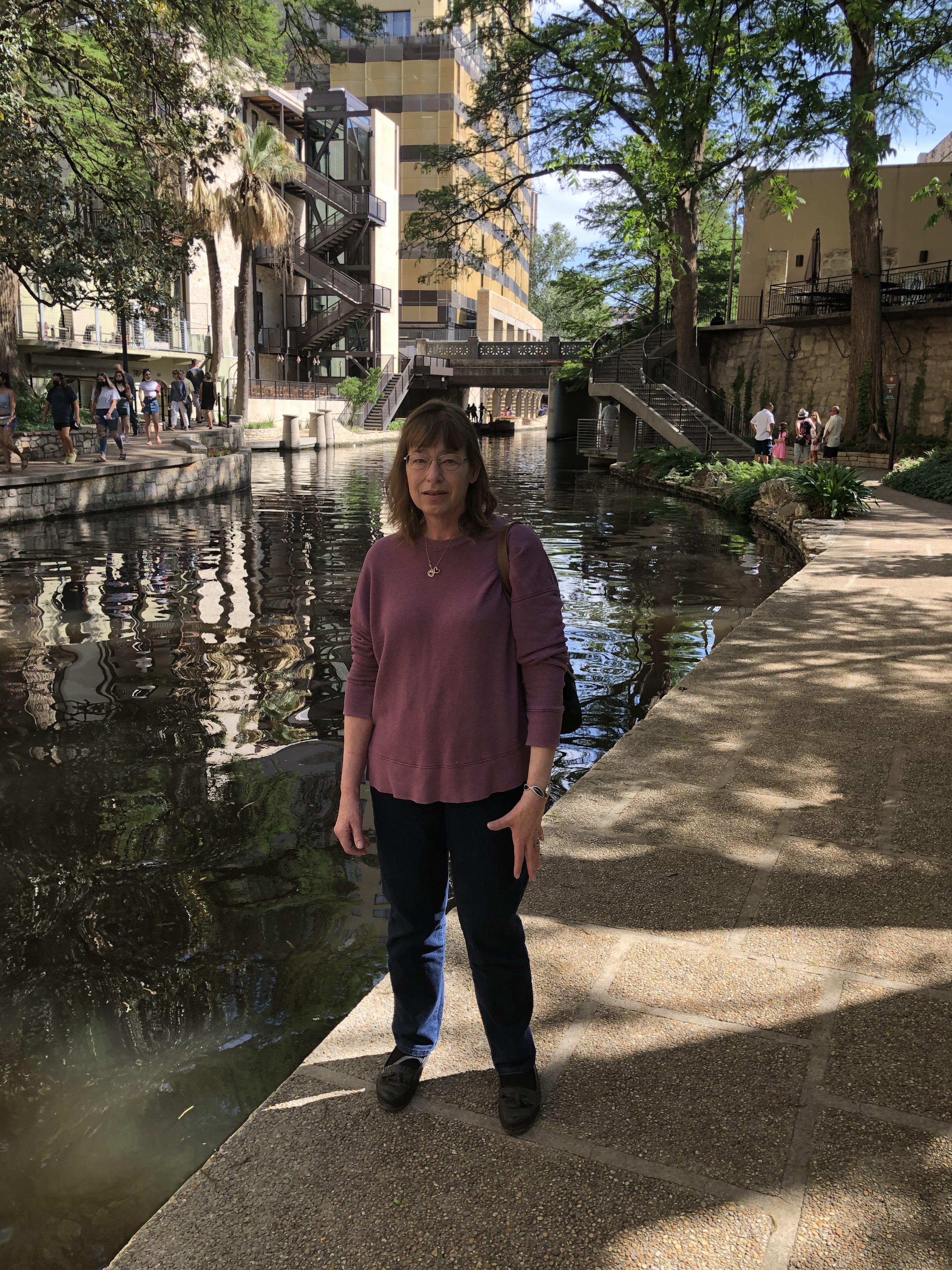 My favorite tourist beside the River Walk in San Antonio
