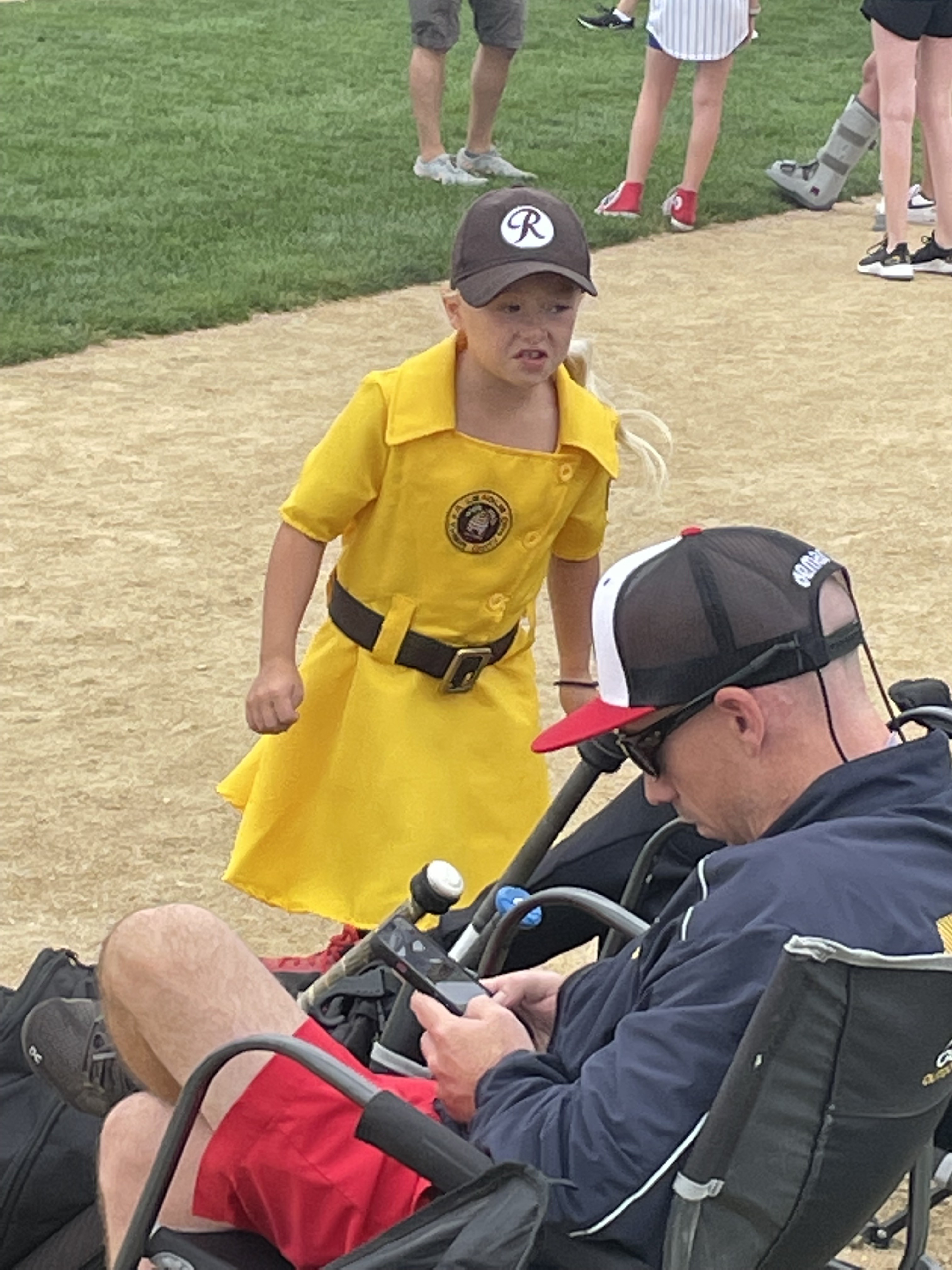 A league of her own!